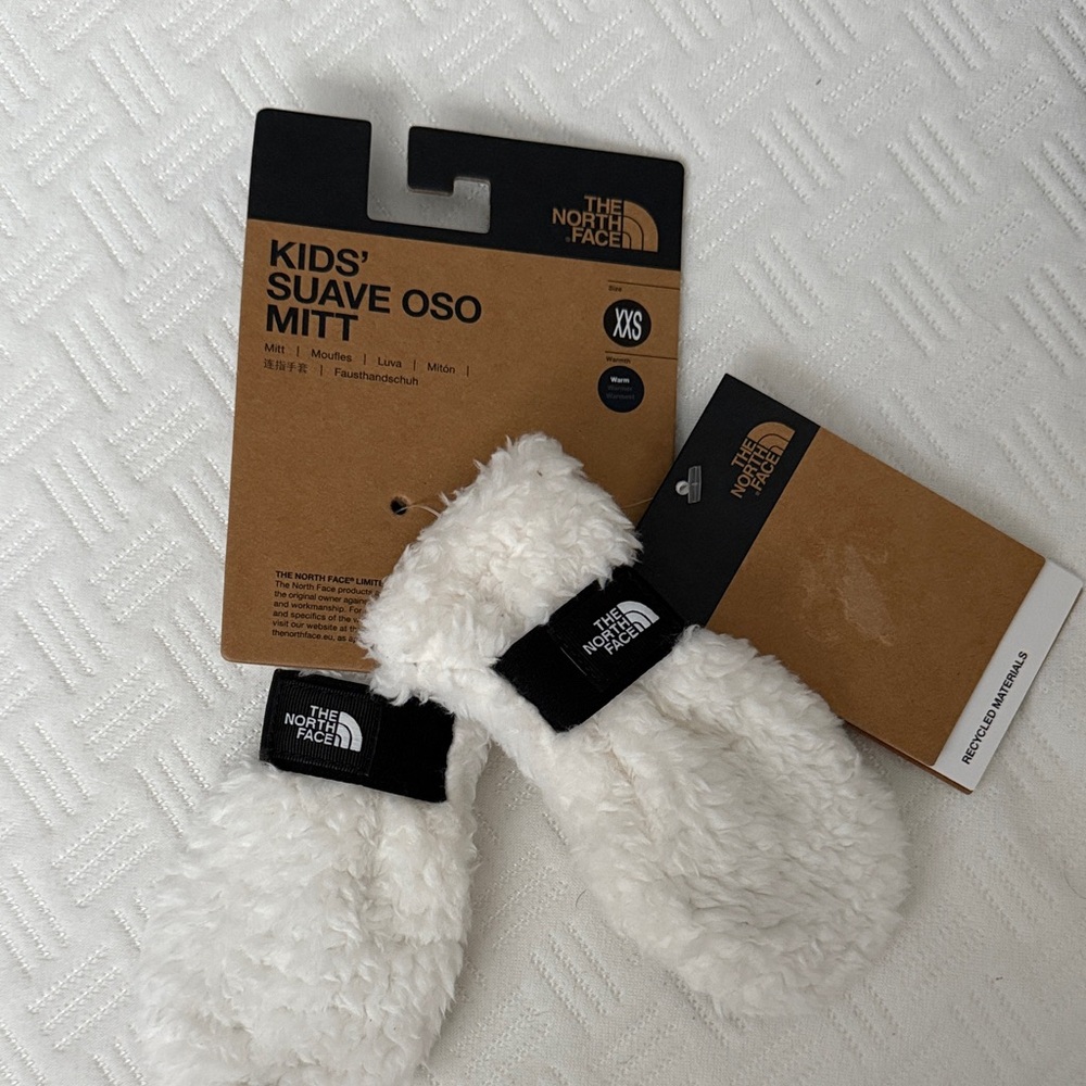 The North Face Kids' Suave Oso Mittens - Cream